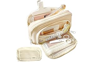 Neutral Pencil Case for Students