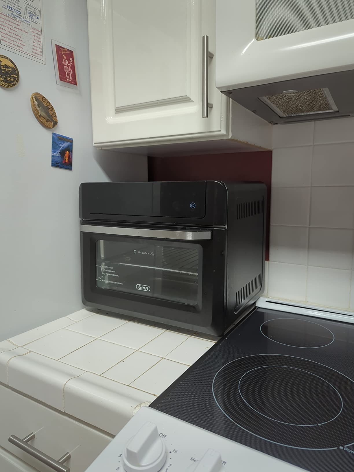 22/mo Finance Gevi Air Fryer Toaster Oven Combo, Large Digital LED Screen Convection Oven