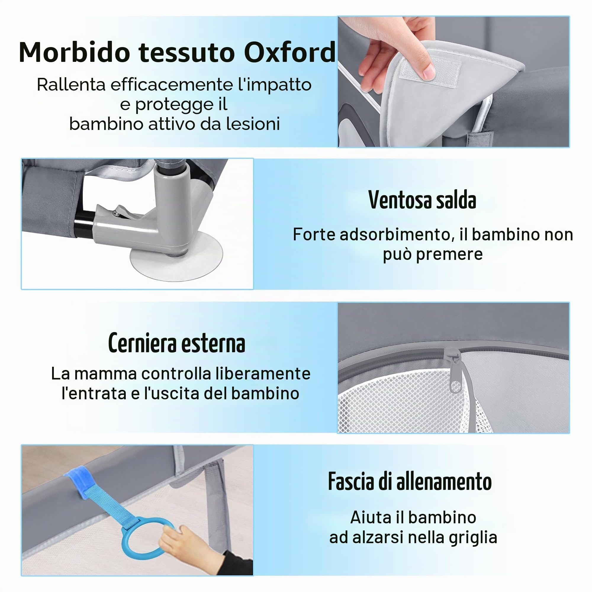 Froadp Box per Bambini, Griglia Pieghevole per Bambini, Recinzione per Bambini con Rete Traspirante e 50 Palline, Playpens Mobili per Gattonare, Pallacanestro per Bambini, Grigio Scuro, 180x150x68 cm