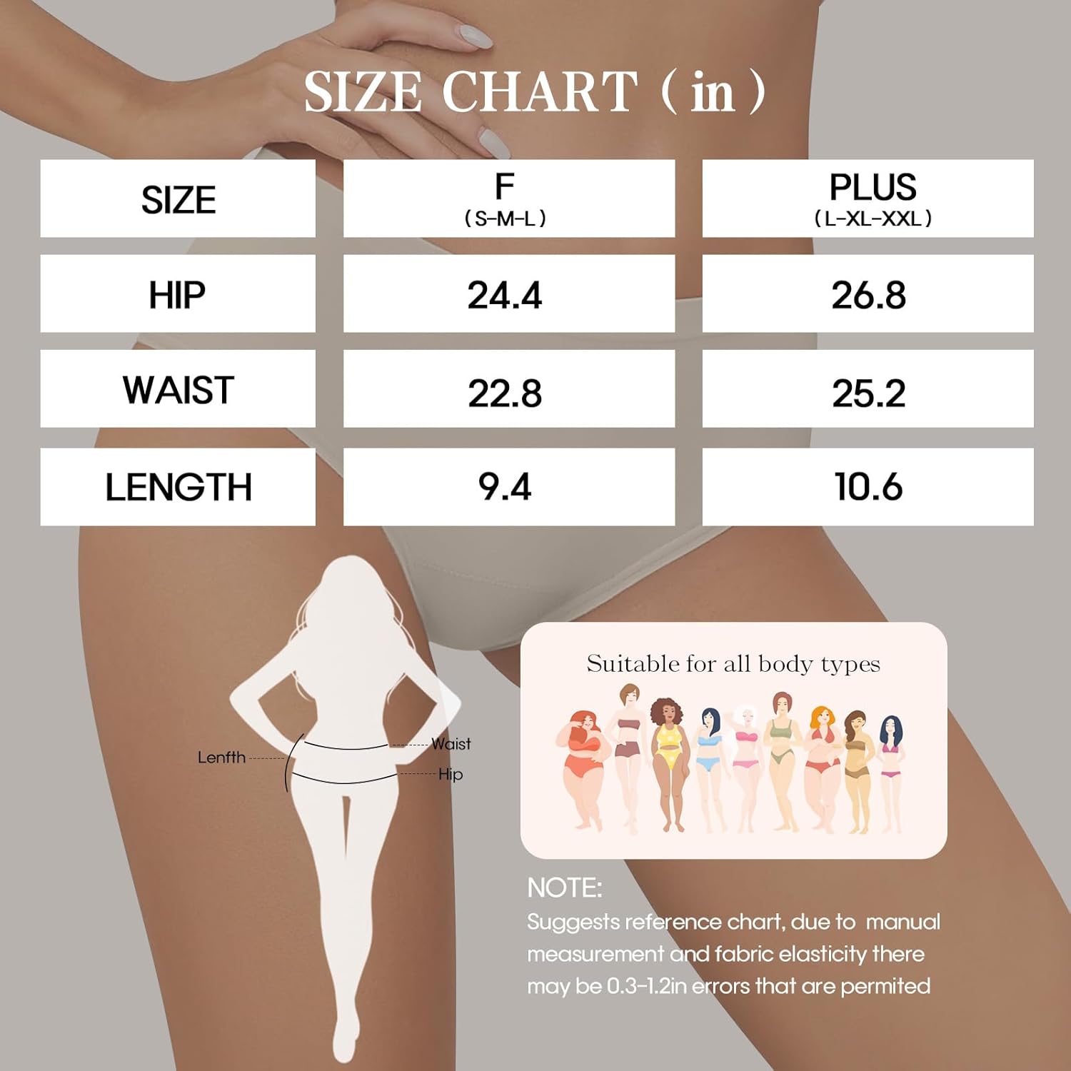 Seamless Underwear for Women Low Rise Full Coverage Panties No Show Briefs Soft Stretch Panties - Image 6