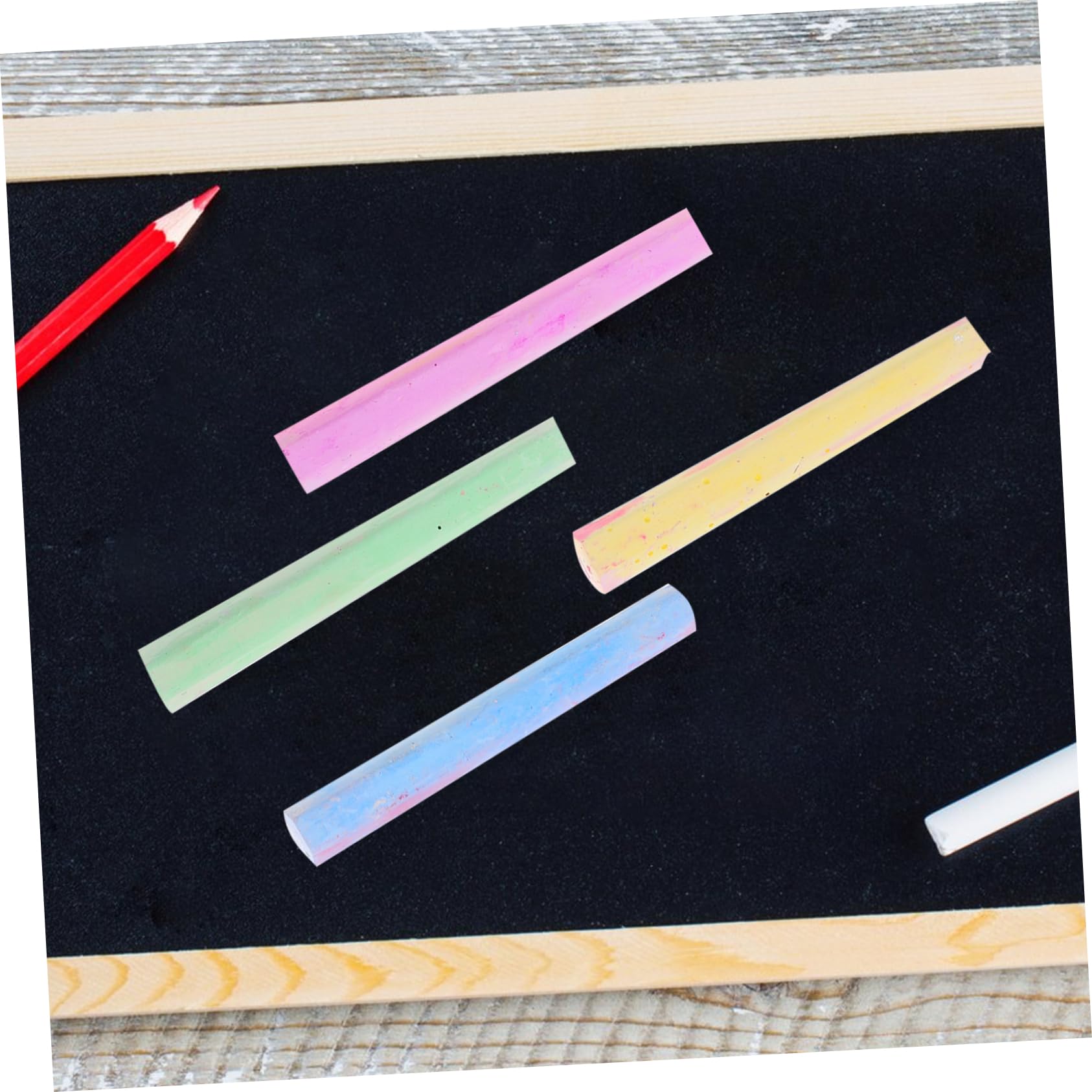 1 Set Gessetti Colorati per Lavagna per Scuole e Attività Creative Sicuri e Facili per Insegnanti Colore Casuale