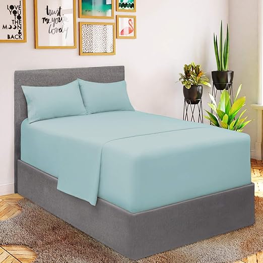 Mellanni Extra Deep Pocket Twin Sheet Set Hotel Luxury