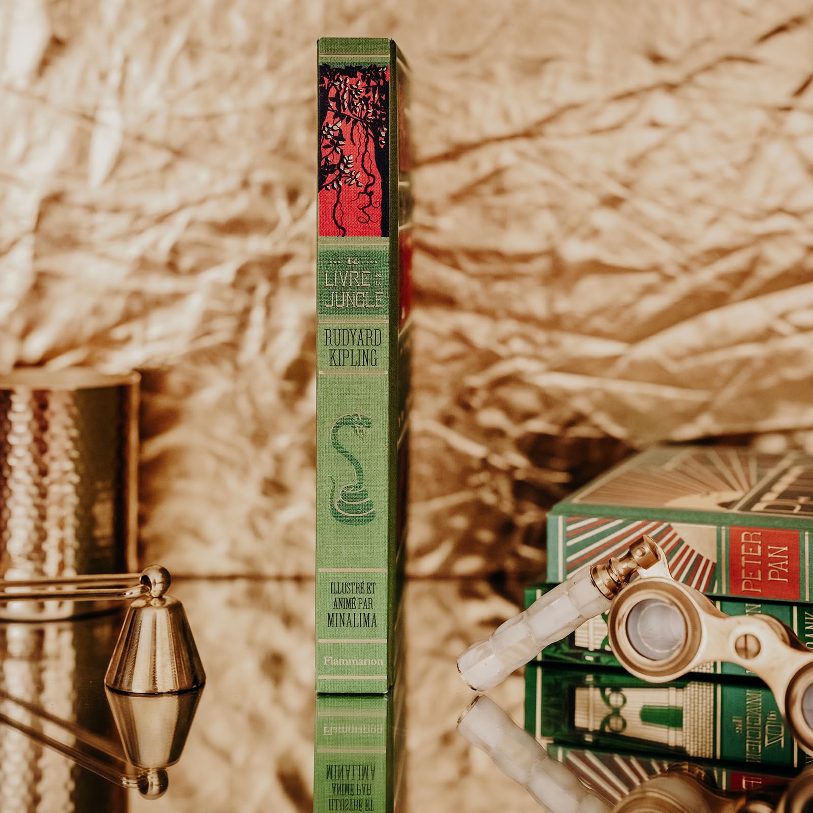 Le livre de la jungle: Illustré et animé par MinaLima
