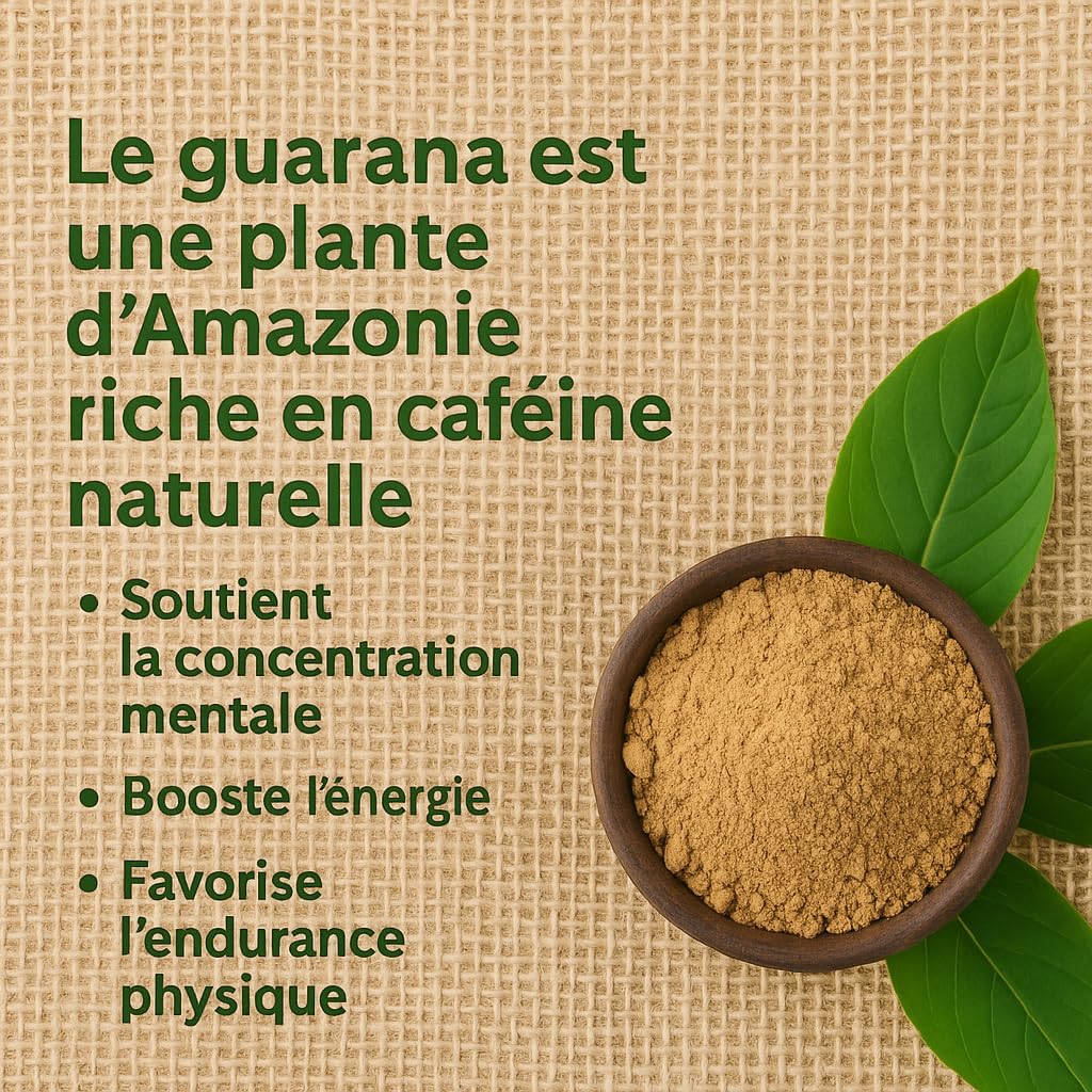 Guarana poudre | 70g | Power Cooking
