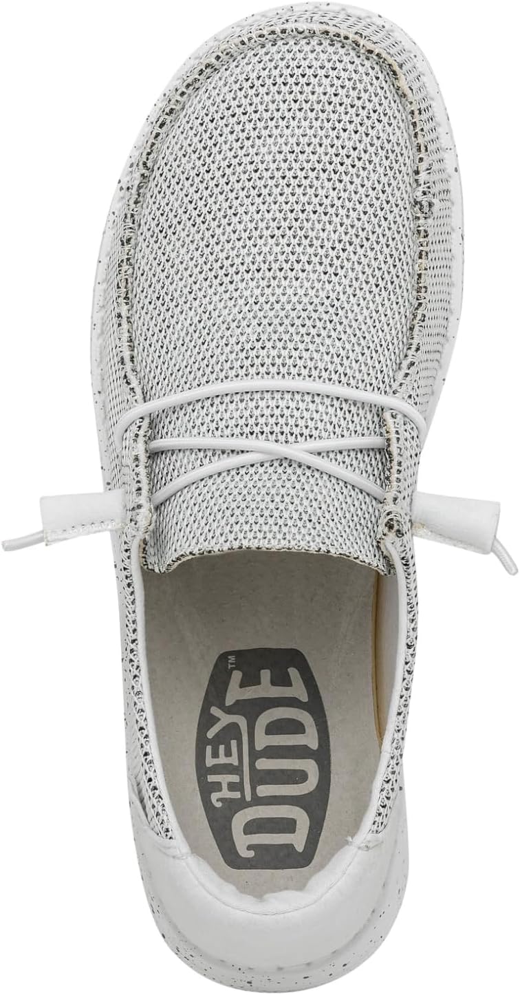 HEYDUDE Women's Wendy Sox Slip On Shoe | Textile Upper | Lightweight Loafer with Sock Like Fit and Flexible Outsole