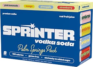 Vodka Soda Palm Springs Pack, 4.5% ABV, 8pk, 355mL
