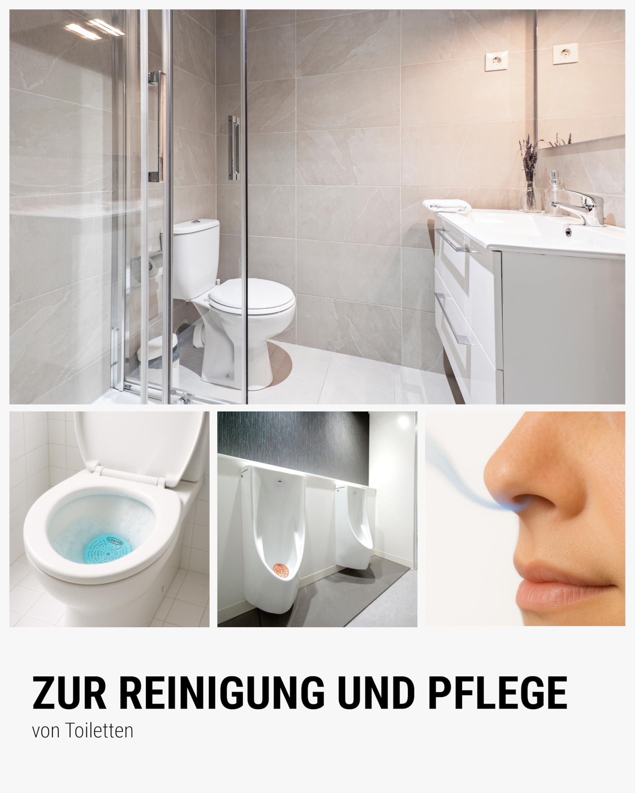 Lorito Urinalsieb mit Duft Mango Apfel Ocean Tuttifrutti je 10 Stk.