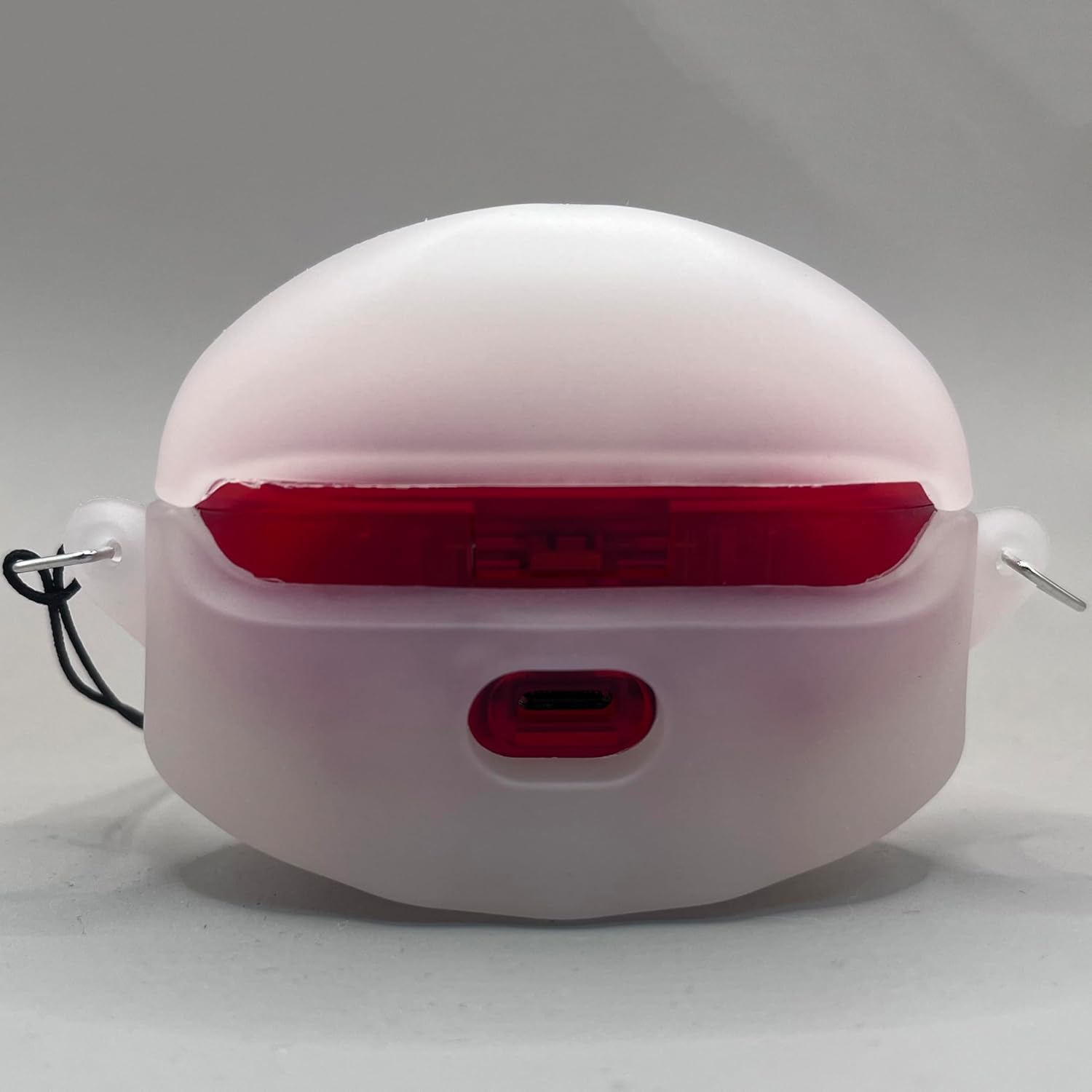 Cute Case Compatible with Beats Solo Buds(2024) with Keychain, Soft Silicone Anime Cartoom Luminous Ghost Funny Shockproof Protective Cover for Woman Man - Image 5