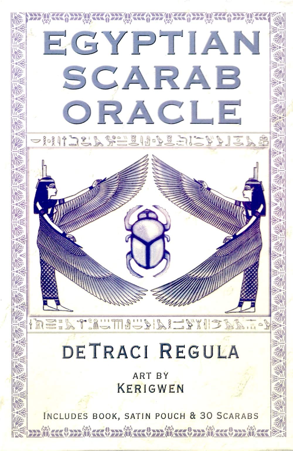 Egyptian Scarab Oracle Hardcover – July 8, 2001