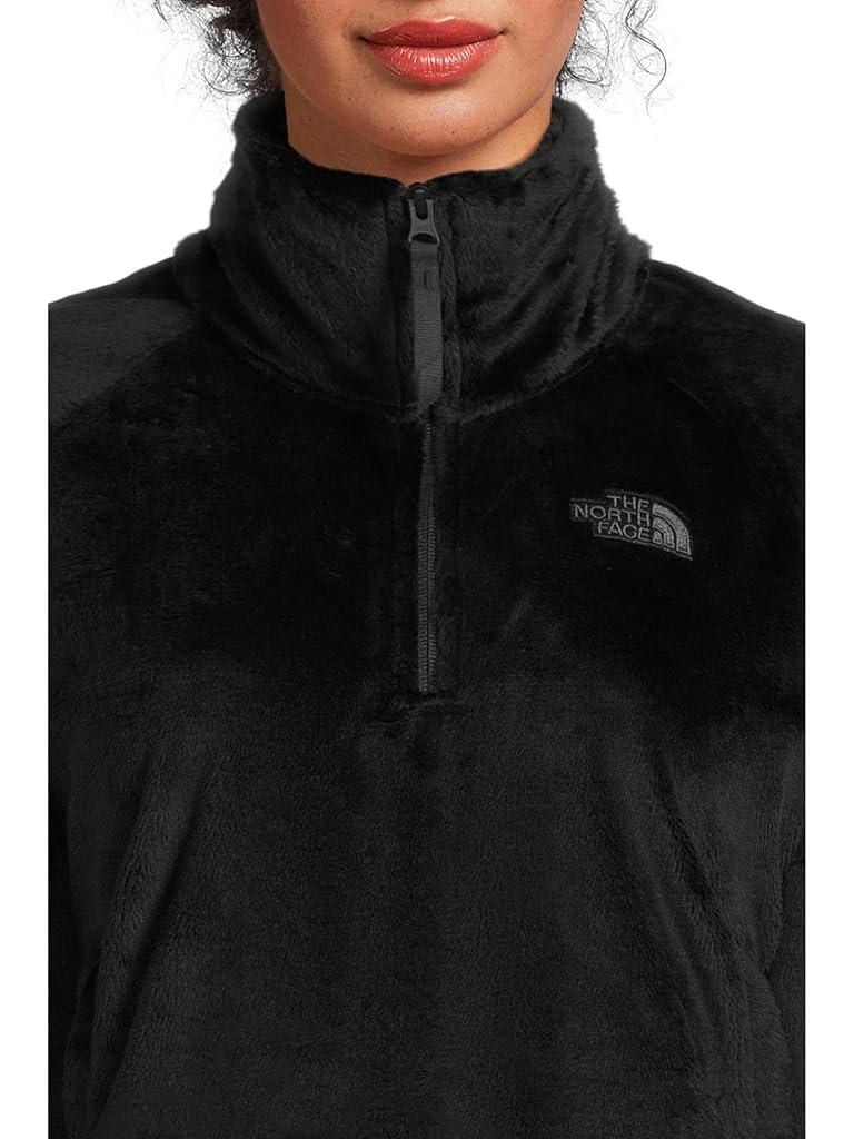 Black The North Face Osito Lux A¼ Zip Jacket