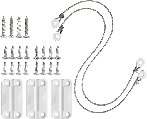 Miniatura 1 de Reemplazo de correa de tapa de acero inoxidable resistente de 14 pulgadas para Igloo y Coleman - Bisagras de pecho de hielo, correa de tapa de