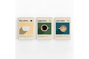 Erwyn Coffee Wall Art: An Aesthetic Enhancement for Your Kitchen or Bar