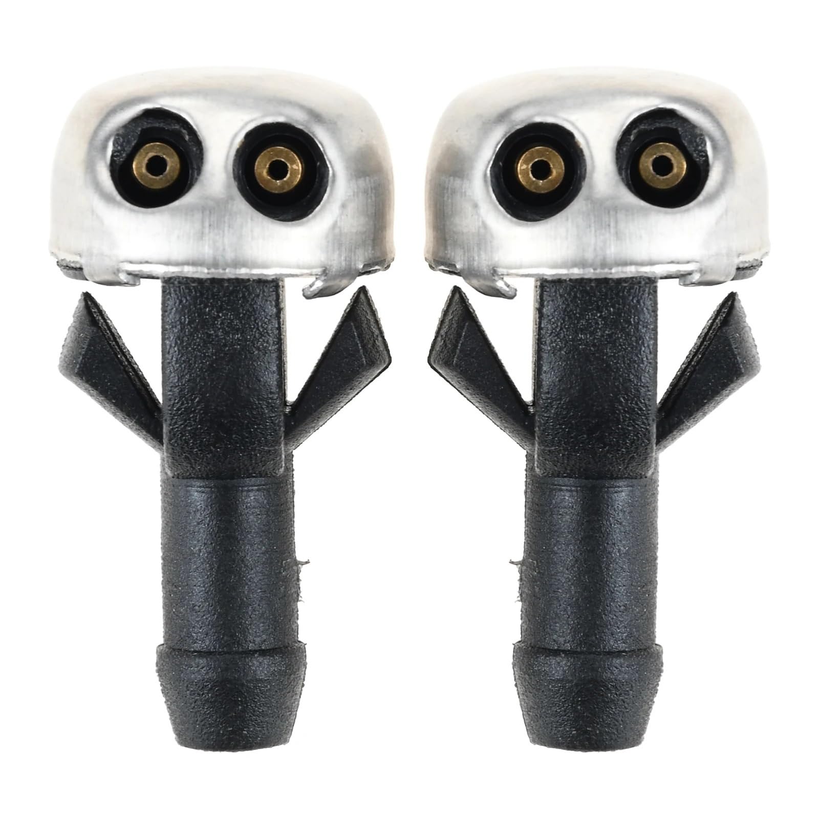 Car Windshield nozzles Fit for R107 W114 W115 W123 1968-1989 Windscreen Wipers Accessories 2PCS Windshield Washer Nozzles Jet