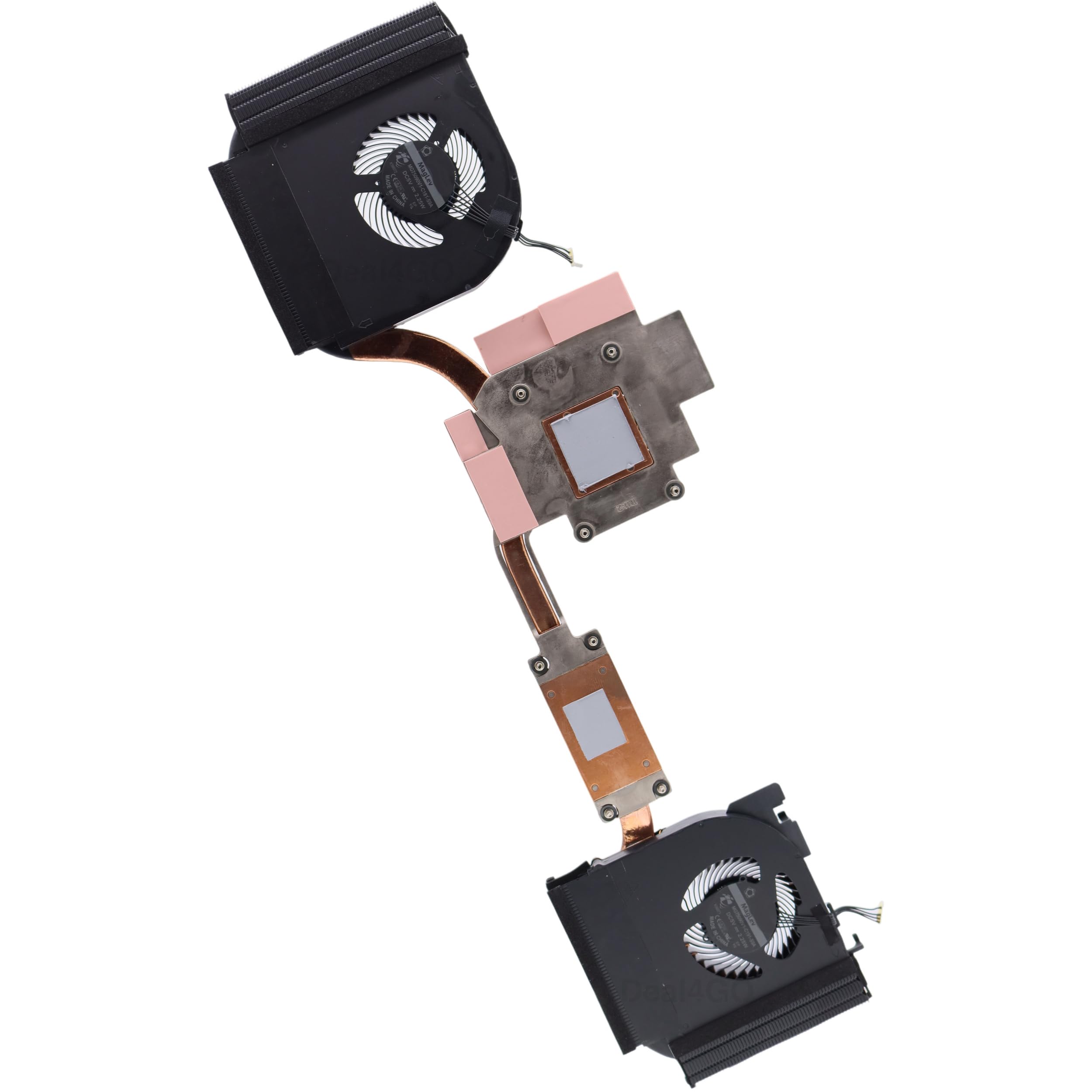 Deal4GO Ventola di Raffreddamento CPU Dissipatore Termico Assembly 02DM017 02DM016 02DM015 02DM014 Sostituzione per Lenovo Thinkpad P53