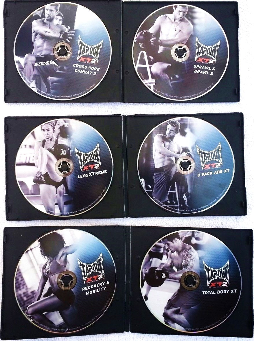 TAPOUT Programa De Entrenamiento Completo Pack De 12 DVDs