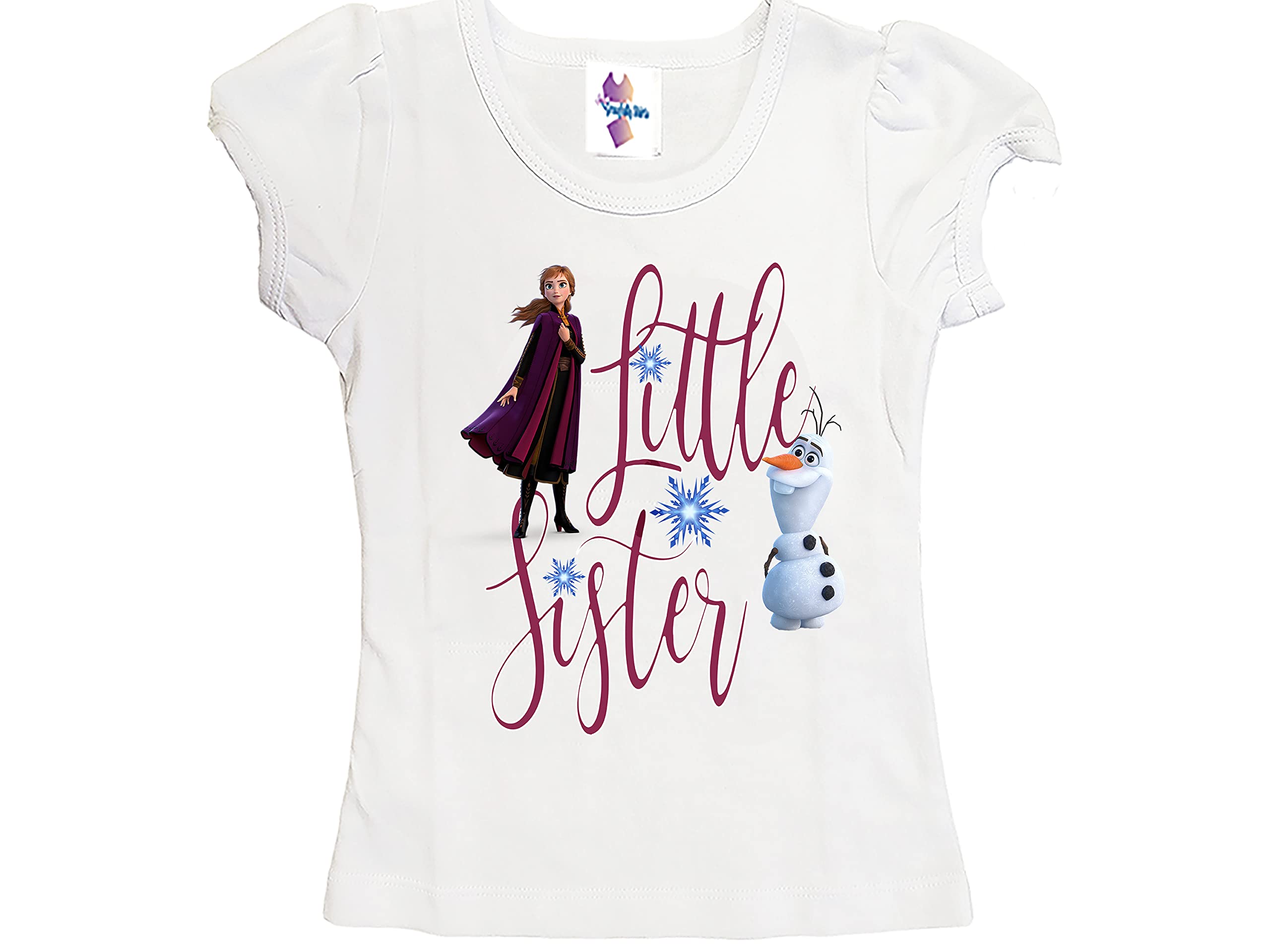 Little Sister Anna Shirt Frozen Anna Little Sister Birthday T