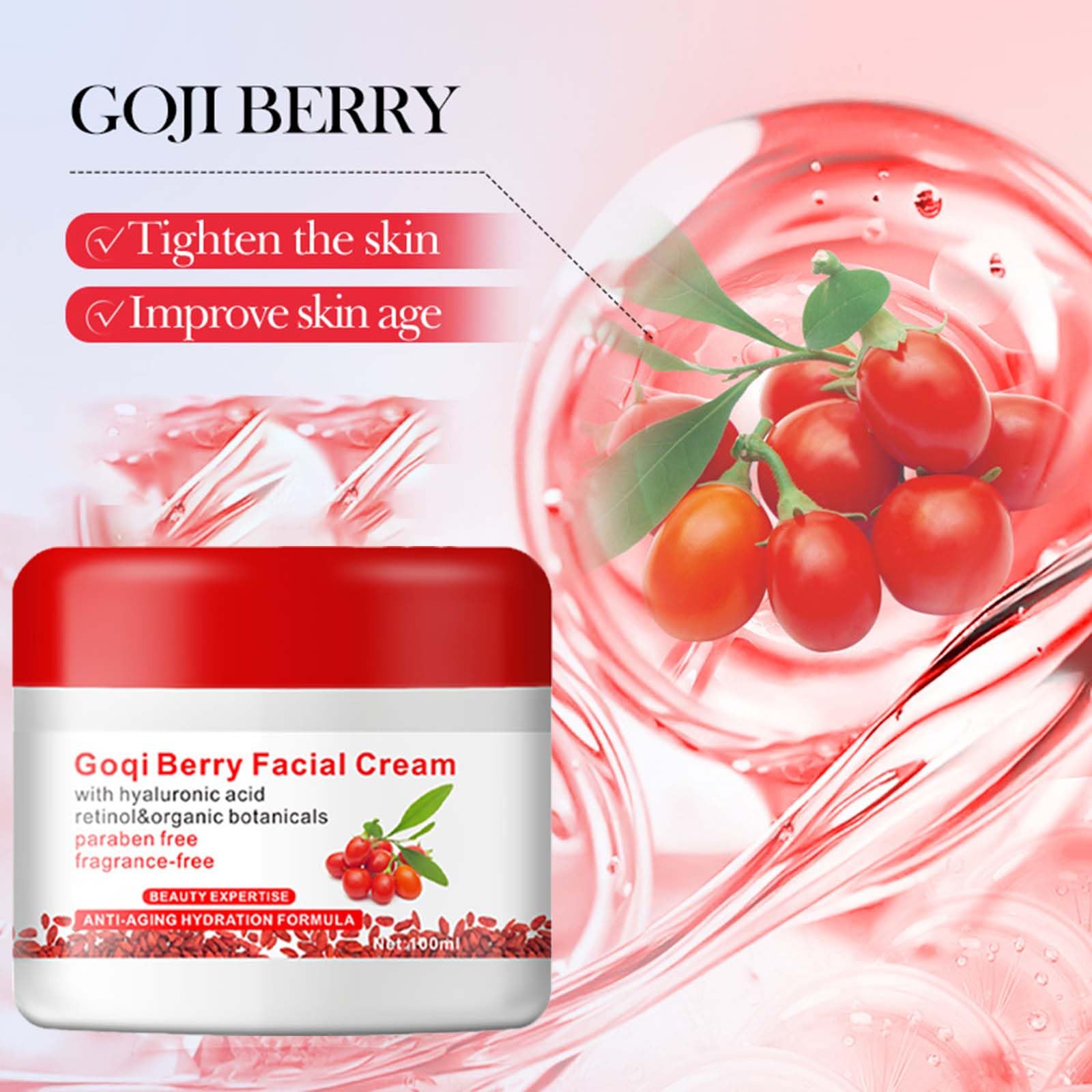 Go-Ji Berry Face Cream, Anti Wrinkle Cream - Image 3