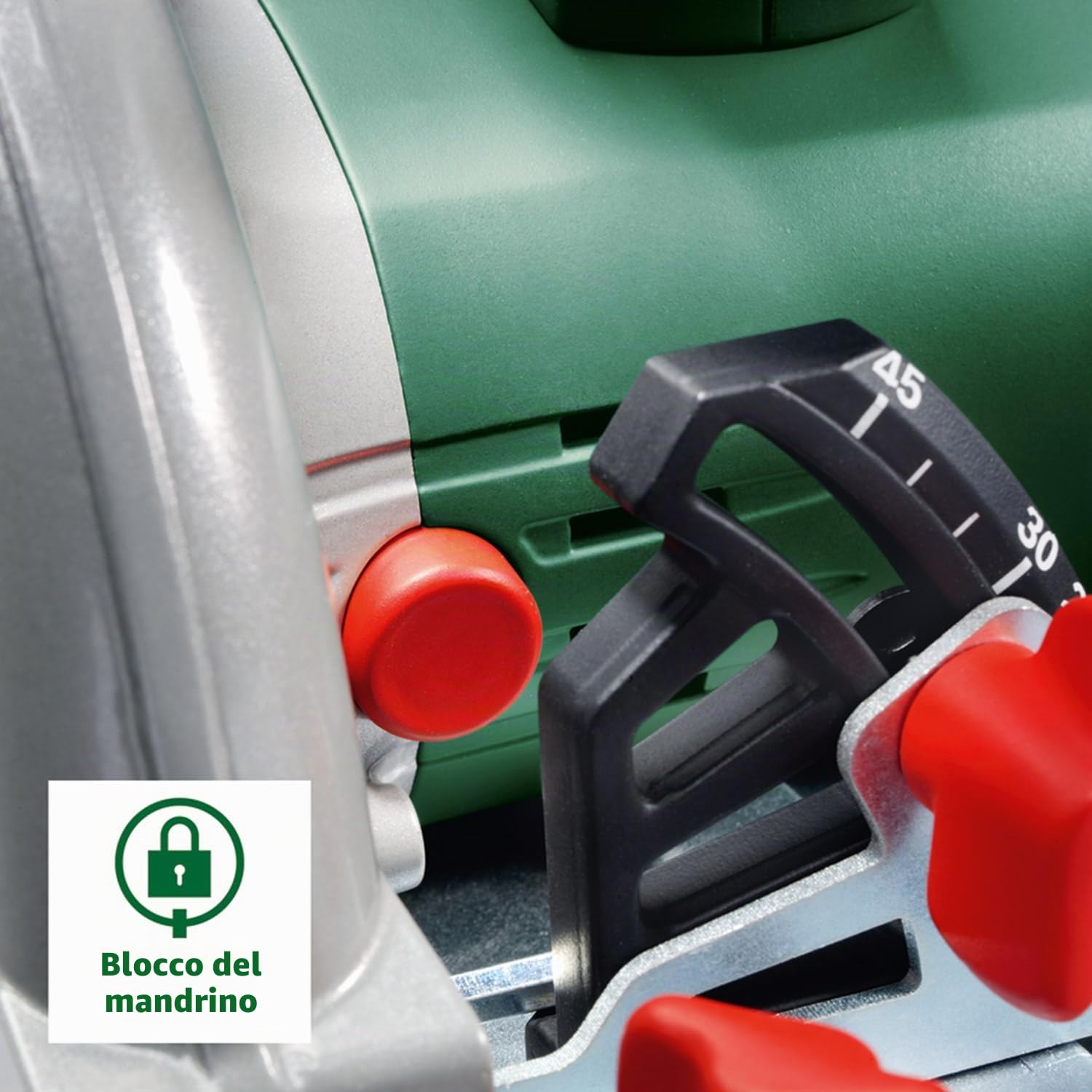Bosch Home and Garden Sega circolare Pks 55A, 1200 watt, verde, 160 mm, 3,9 kg