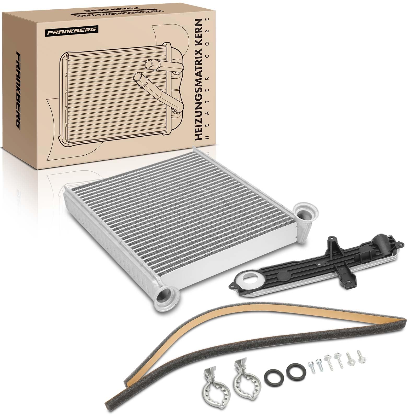 Frankberg Scambiatore di calore Riscaldamento interno Compatibile con 508 SW I 8E 2.0L 508 SW I 8E 2.2L 508 SW I 8E 1.6L 508 I 8D 2.0L 508 I 8D 1.6L Replace# 72962