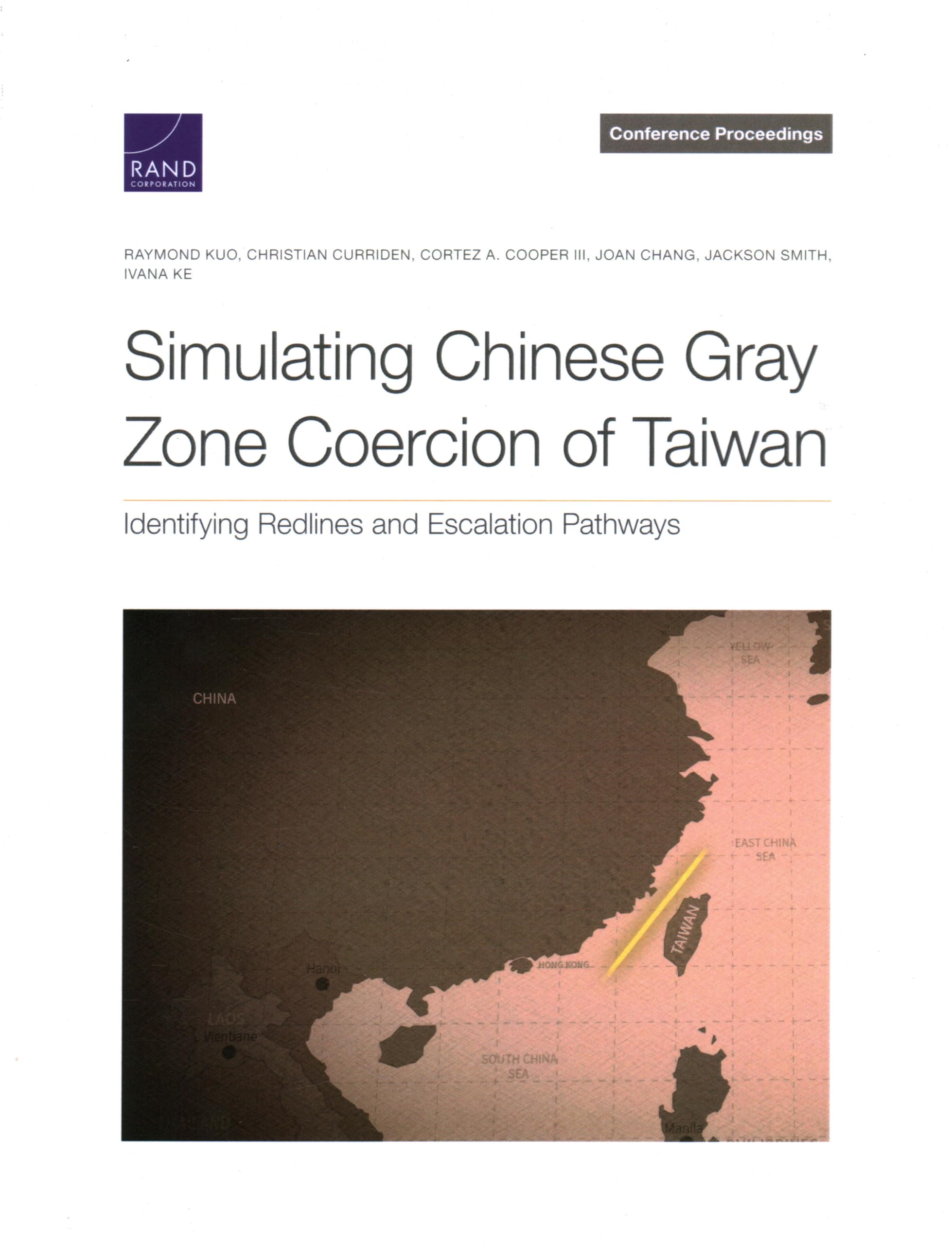 BEYOND ORIENTALISM　2008年 237P SC Simulating Chinese Gray Zone Coercion of Taiwan: Identifying