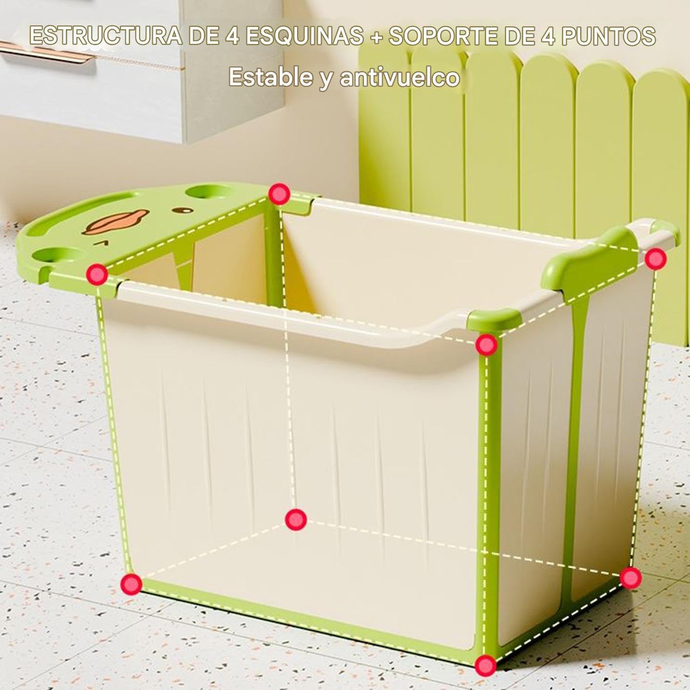Bañera Plegable Para Bebés Almacenamiento Fácil Bañera De Sentar Para Bebés | Bañera De Viaje Ergonómica Para Hogar Apartamento Cuarto De Baño Vacaciones