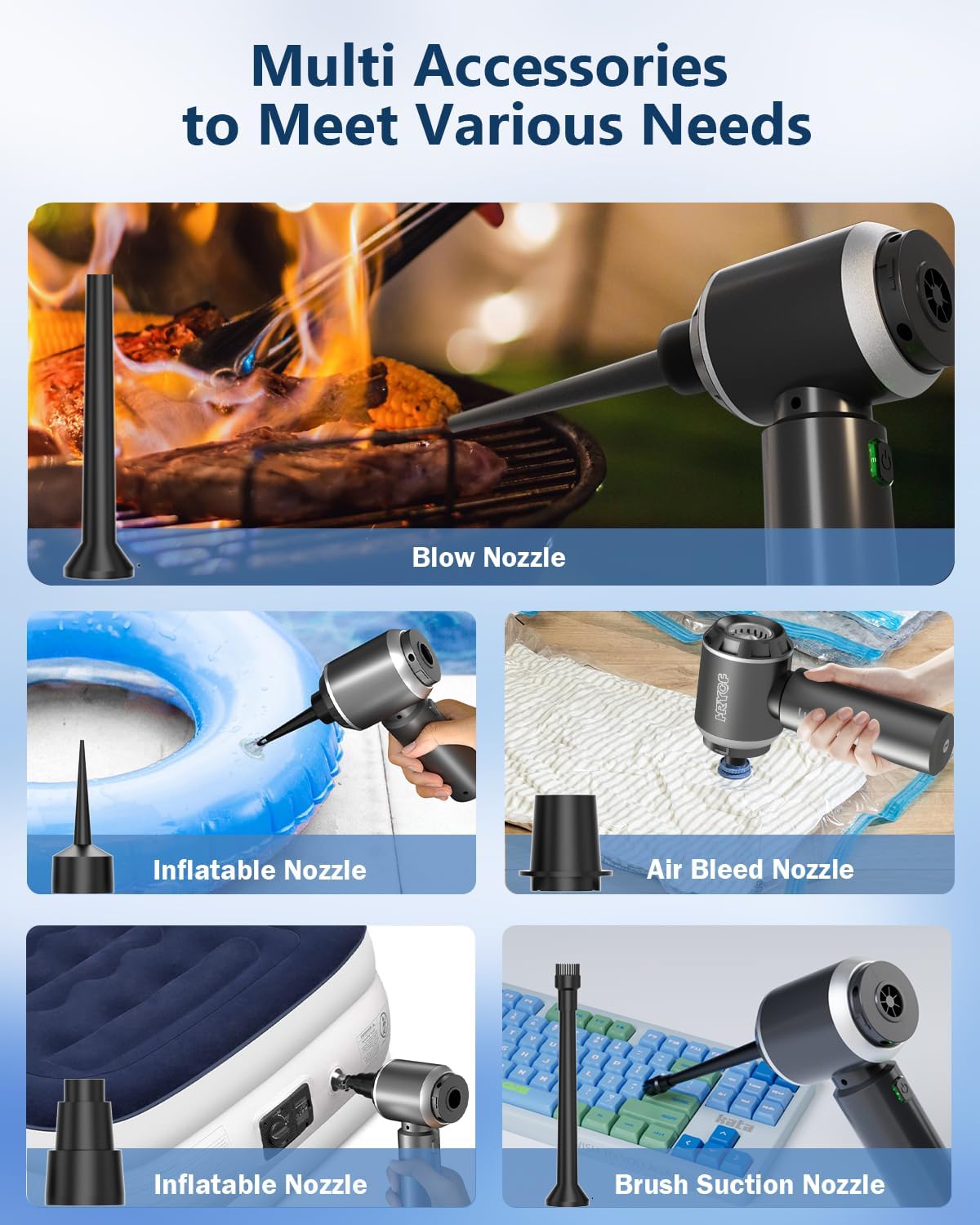 Professional Car Vacuum Cleaner, 20000Pa Powerful Handheld Vacuum for Car Interior Cleaning, Portable Cordless Mini Vacuum with Brushless Motor & Crevice Tool for Car