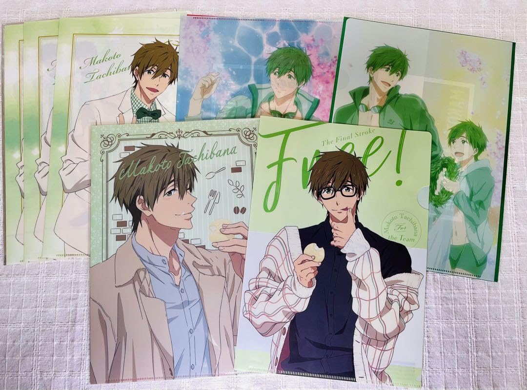 Free! FS 橘真琴 クリアファイル ポストカード セット ローソン Free! FS 橘真琴 クリアファイル ポストカード セット ローソン