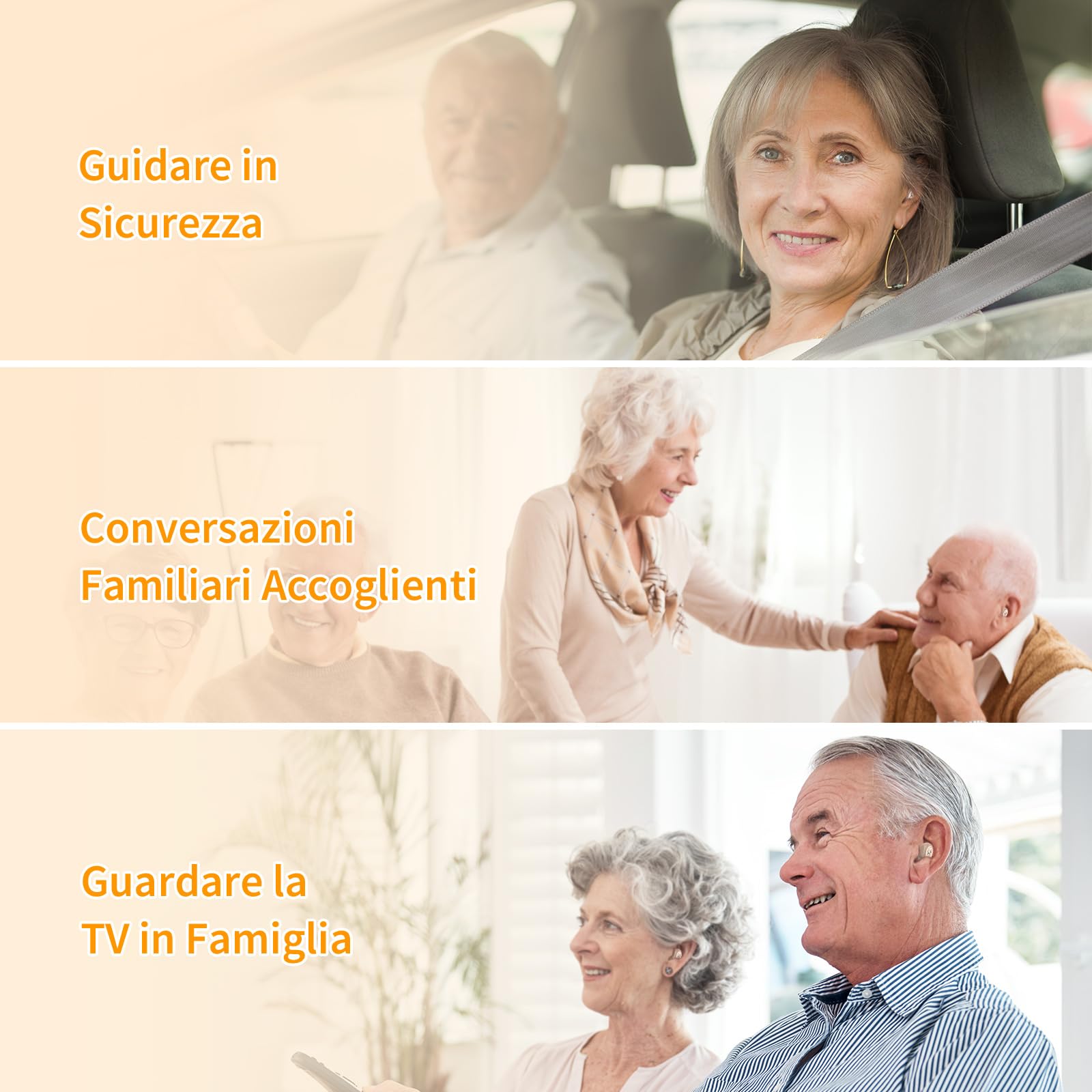 Britzgo Nuovo dispositivo di cancellazione del rumore Compatto e portatile con custodia di ricarica (Beige)