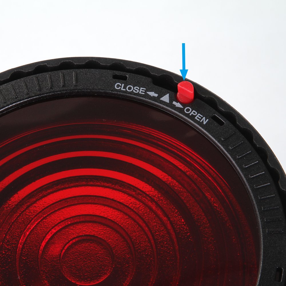 FOTGA Lente de enfoque Studio luz condensador 10 x Filtros de color amarillo, rojo, verde, azul