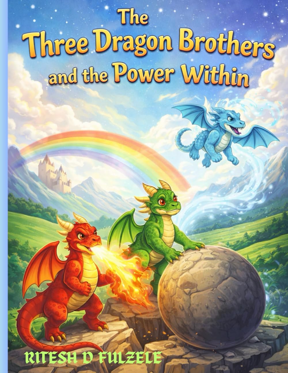 The Three dragon brothers and power within (THE THREE MAGICAL TALES SERIES)