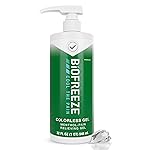 Biofreeze Pain Relief Gel, Arthritis Pain Reliver, Knee & Lower Back Pain Relief, Sore Muscle Relief, Neck Pain Relief, Pharmacist Recommended, FSA Eligible, 32 FL OZ Biofreeze Menthol Gel