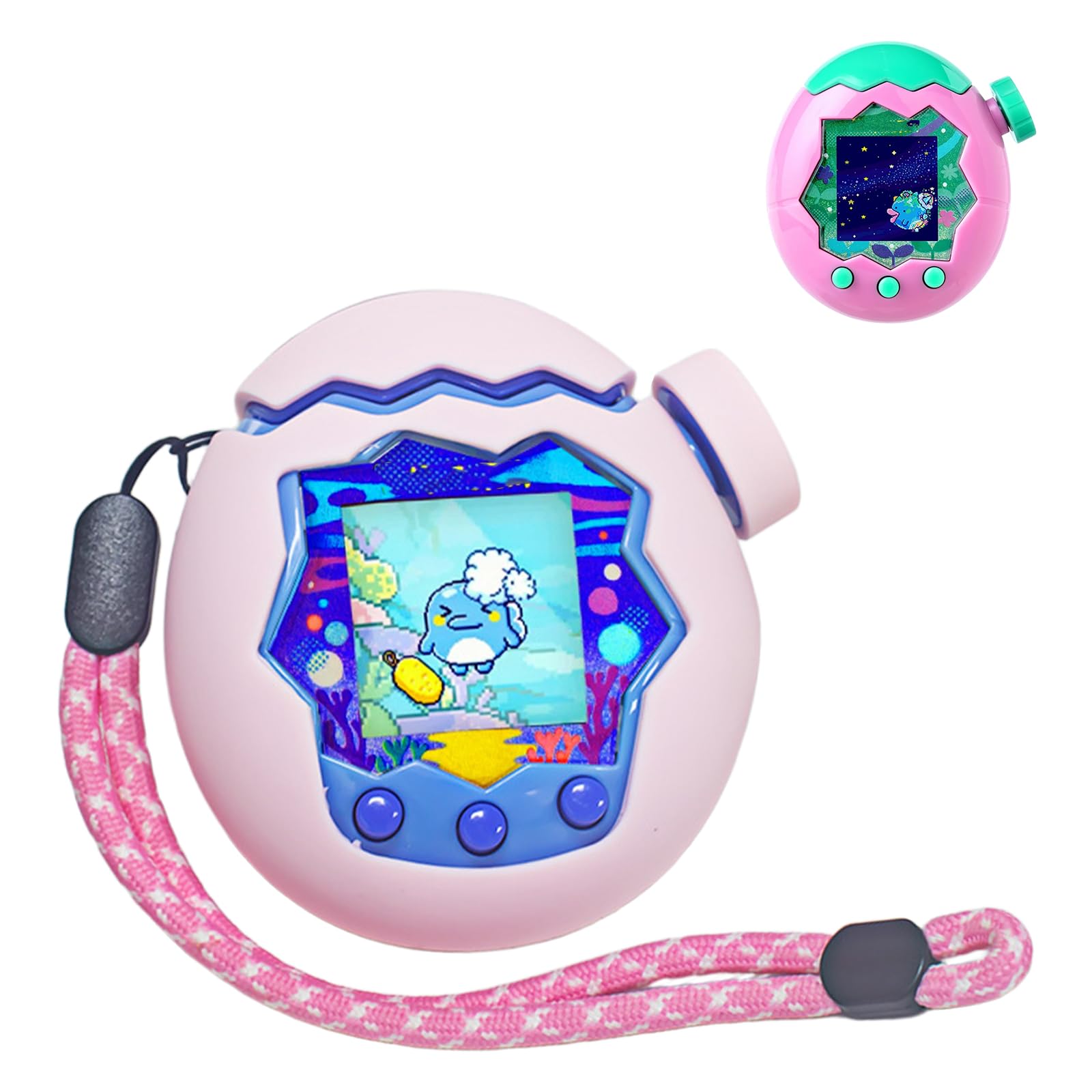 Amazon.com: for Tamagotchi Paradise Case– Silicone Hard Shell
