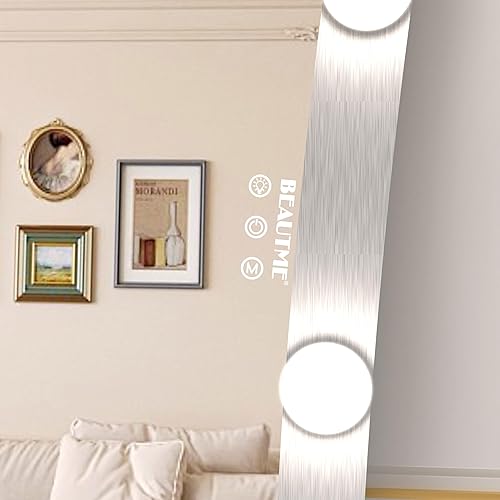 Miniatura 52 de ANYHI Full Length Mirror with Lights, 63" x 24" Full Lenth Vanity Mirror, 22 LED Bulbs, 3 Color Lights, Dimmable, Aluminum Thick Frame, for Dressing