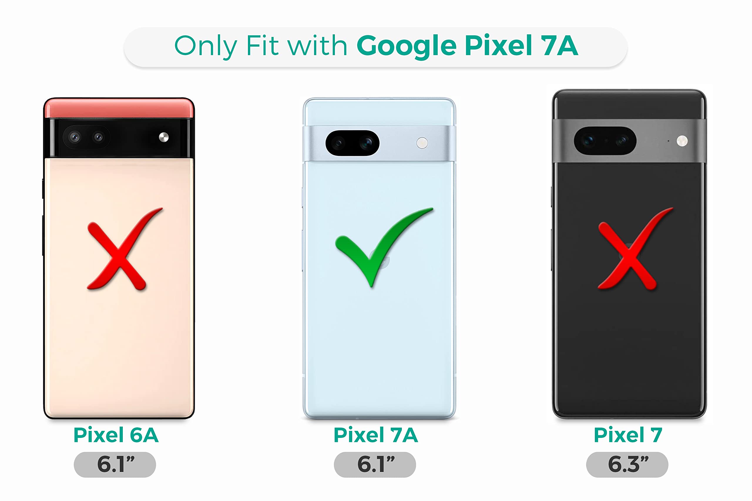 GlamCase for Google Pixel 7A 5G, Pixel 7A Case - Image 3