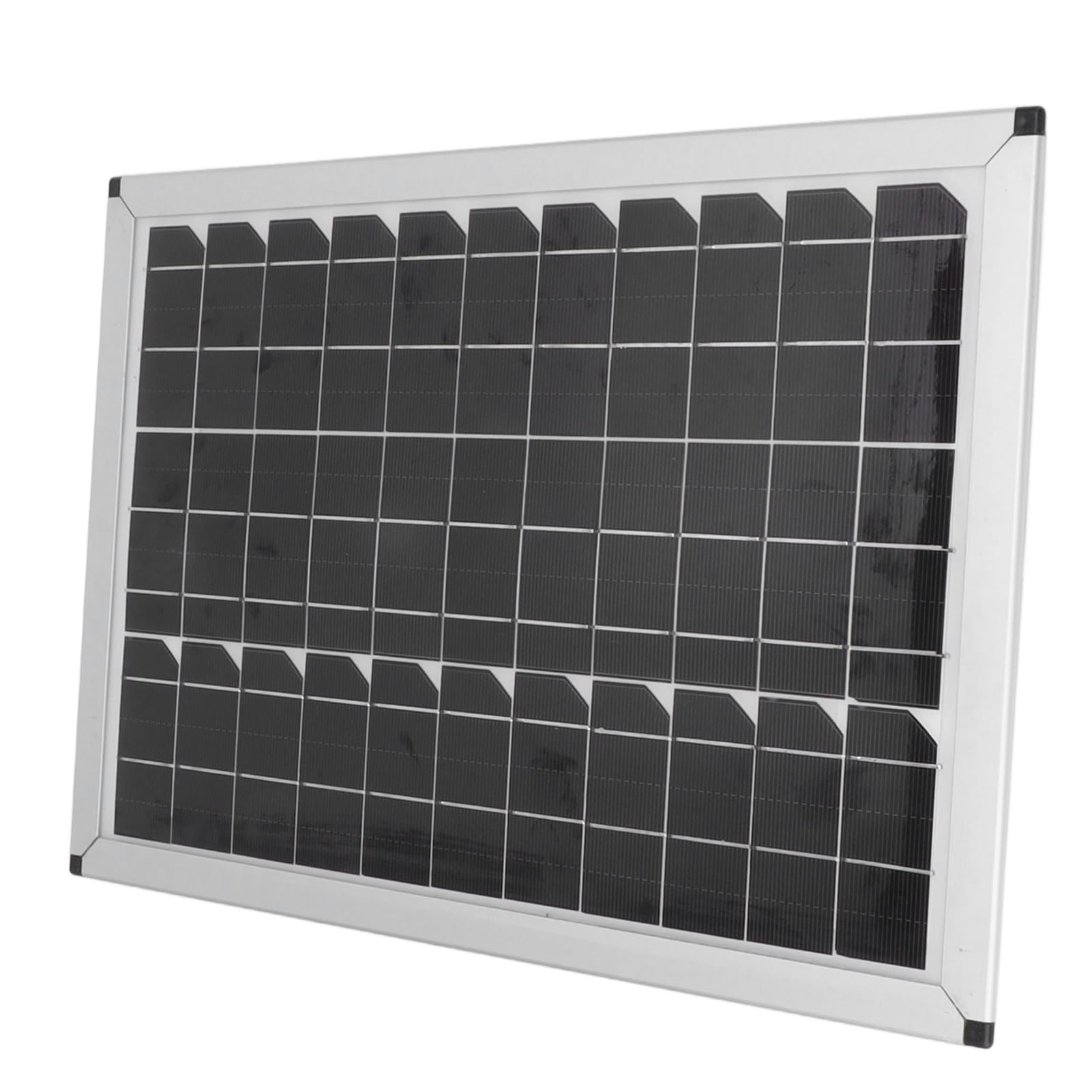Kit Caricabatterie per Pannello Solare da 100 W 18 V, Caricabatterie Solare per Pannello Solare in Silicio Monocristallino Portatile per Automobili, Navi, Aeroplani, Agricoltura