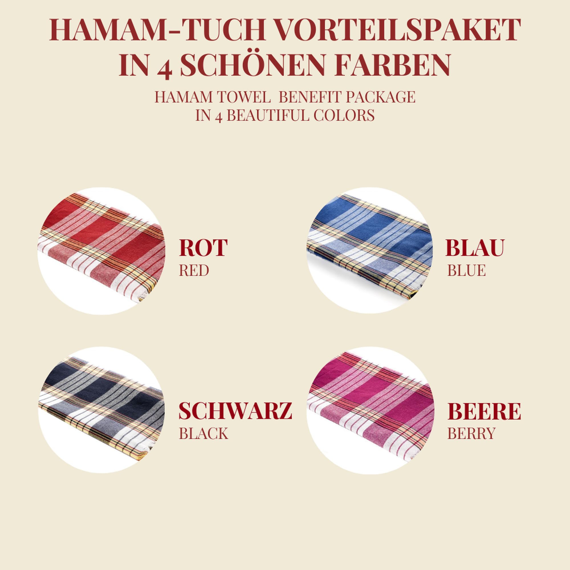 Serviette De Hammam, Peshtemal Turc, Serviette De Plage Et De Sauna 100 X 180 Cm Coton Soft Carreaux Anthracite