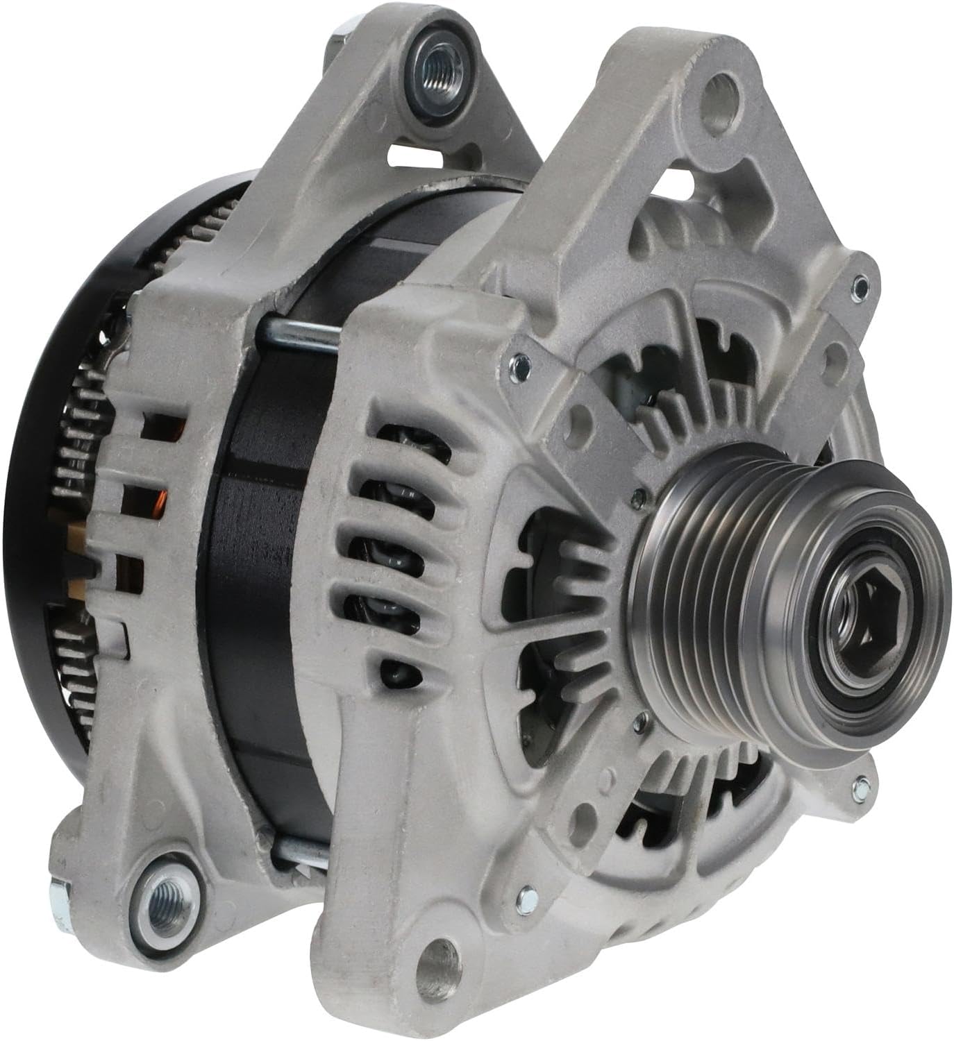 OEG Parts New Alternator Compatible With Hyundai Equus 2011-16, Hyundai Genesis 2009-16, Kia K900 2015-16, 1042106191, 2100717, 373003F020, AND0631, 40052439R, 40052466R