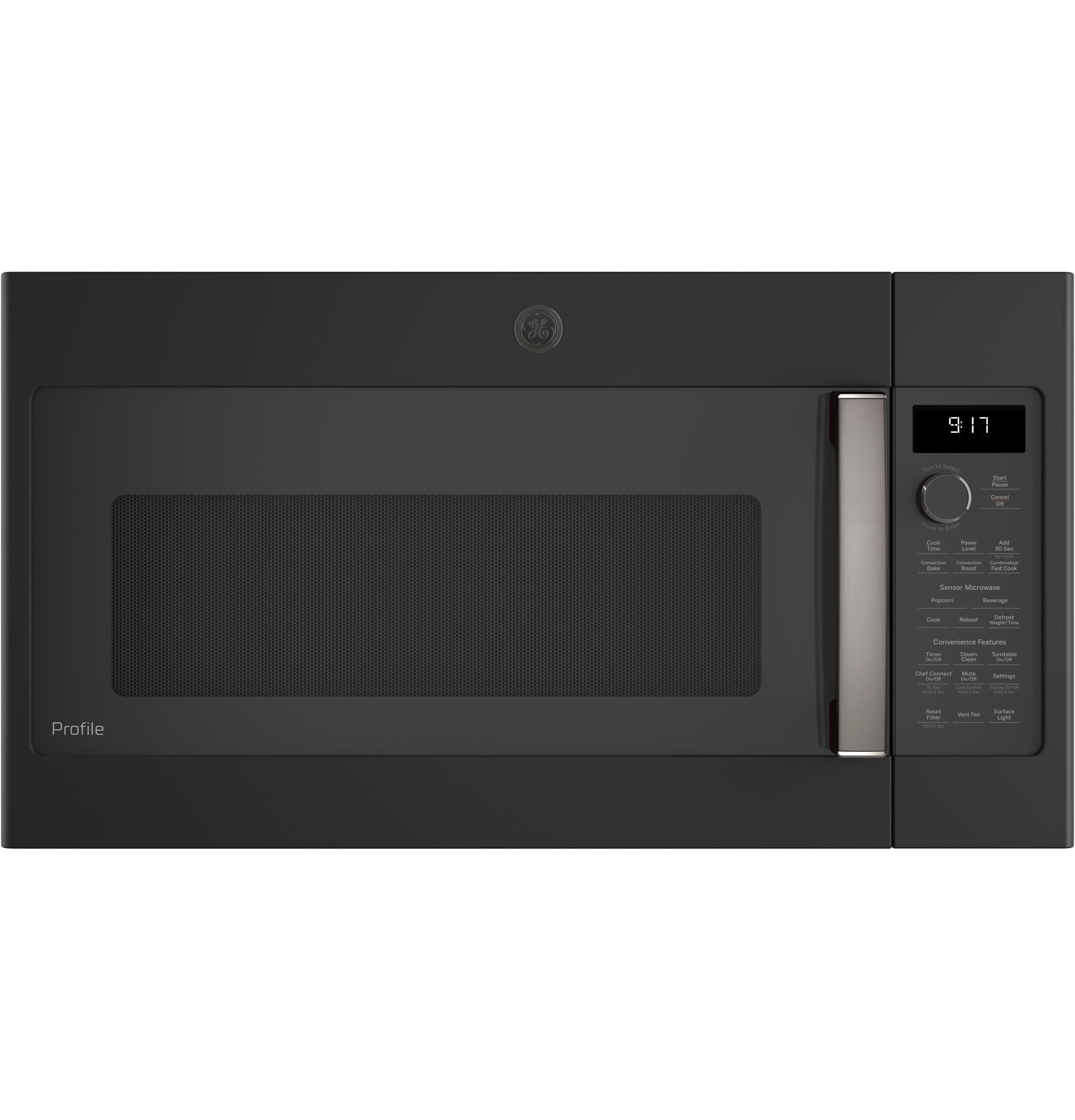 Ge Profile Series 1 7 Cu Ft Convection Over-the-range Microwave Oven