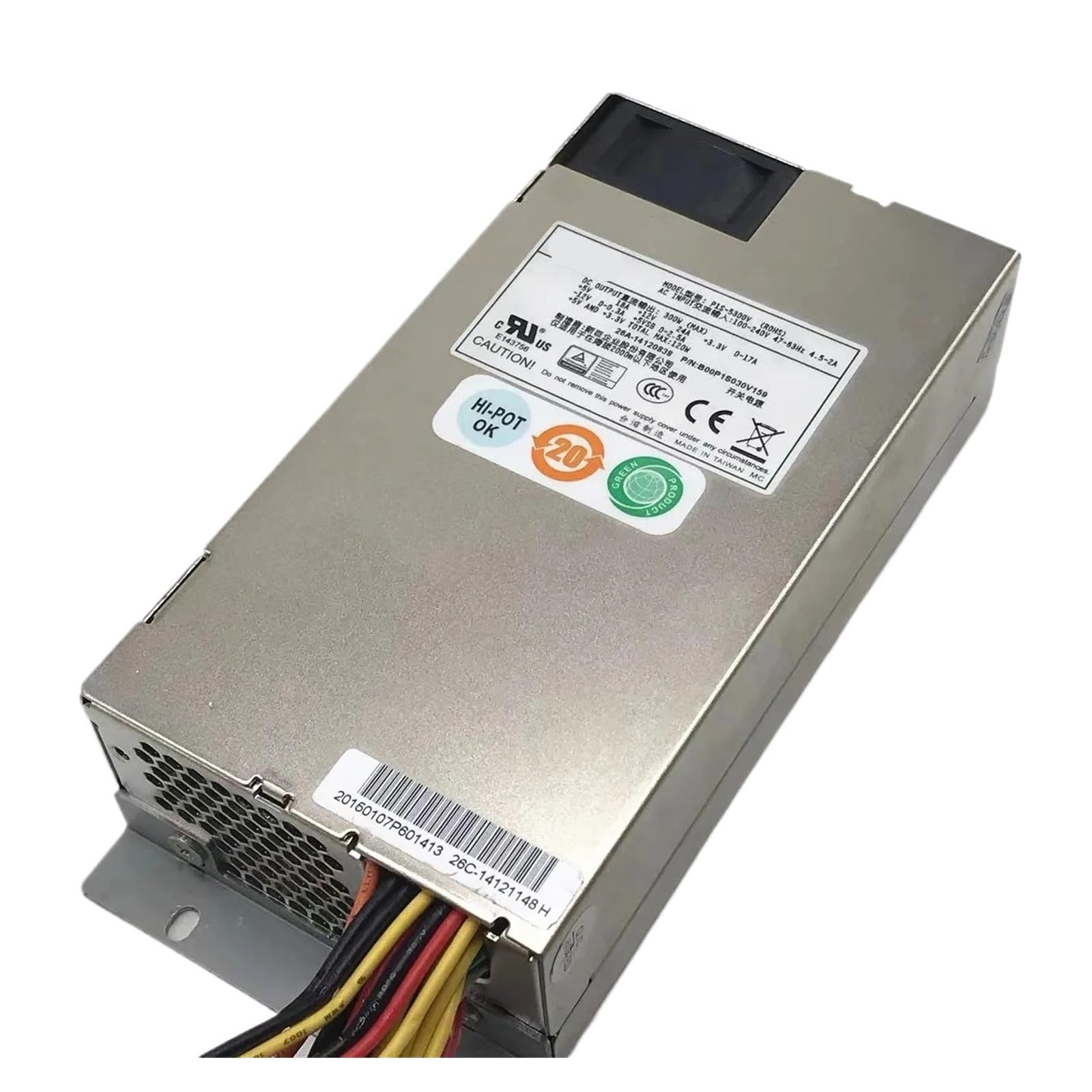 CLEUFWKO P1S-5300V Server Power Supply 300W 1U B00P1S030V011