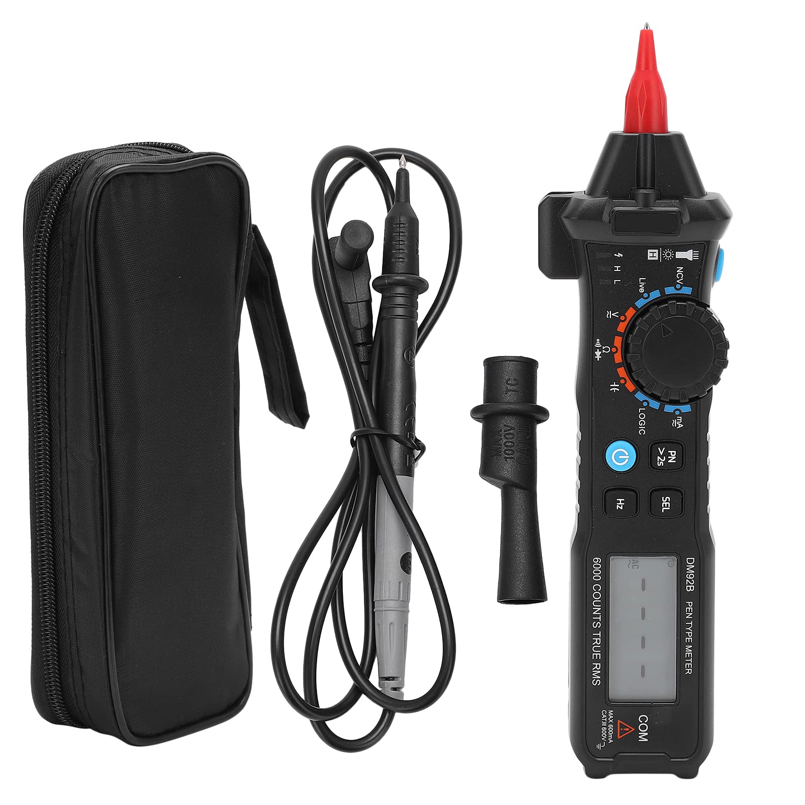 Outil d'essai numérique de multimètre portable DM92B avec la grande précision pour les électriciens et les laboratoires
