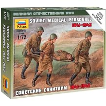 Zvezda Models Soviet Medical Personnel 1941-42 SnapFit