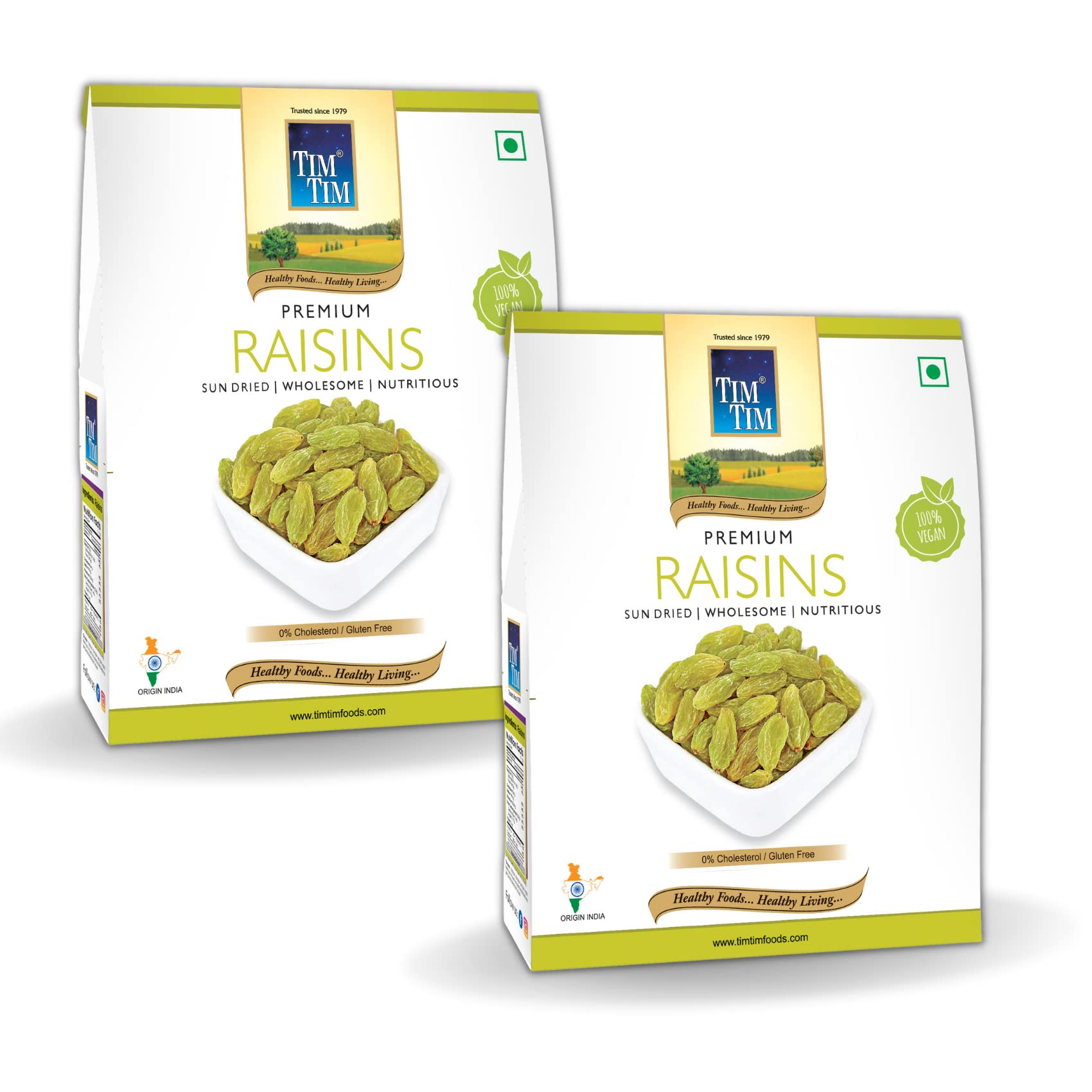 Tim Tim Premium Raisins 500g | Green Raisins | Dry Fruits & Nuts | Raisins | (250g X 2) (B0C6231Y6Y) Amazon Price History, Amazon Price Tracker