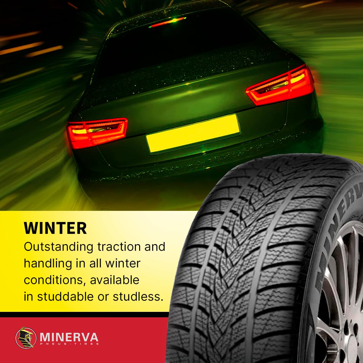 Minerva Frostrack UHP 215/55R17 XL 98V Car Tire, Ultra High