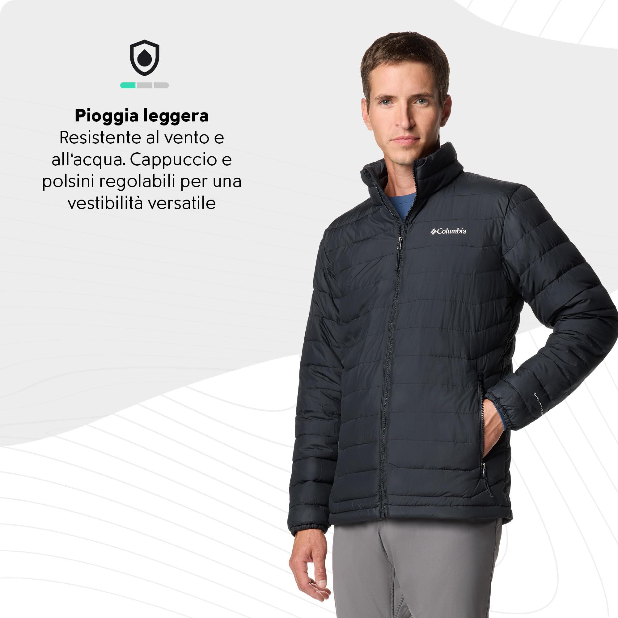 Columbia Powder Lite II Jacket, Piumino Uomo