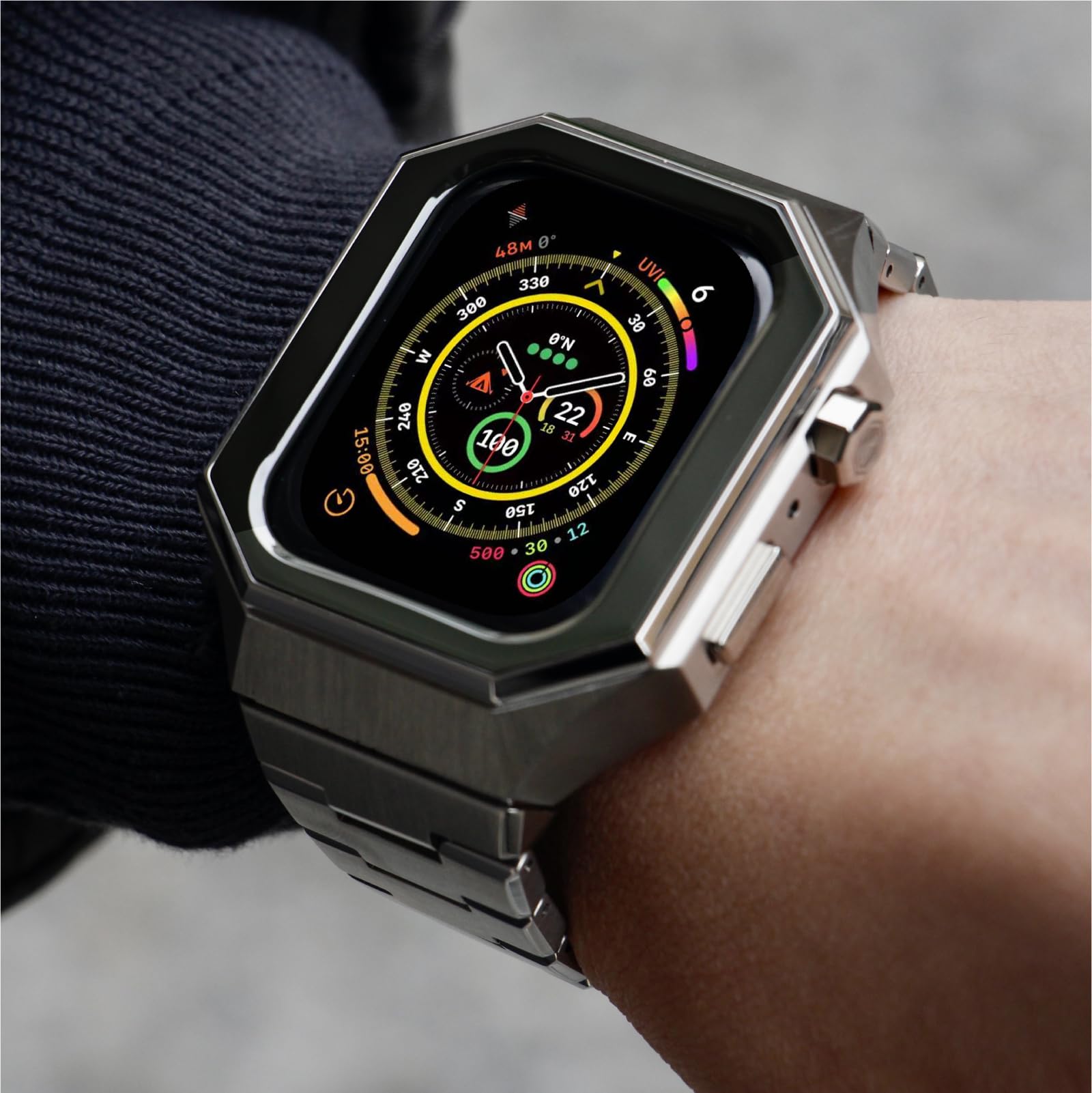 Amazon.co.jp: [RACINGPREMIUM] カスタムAppleWatchフルシリーズ44 