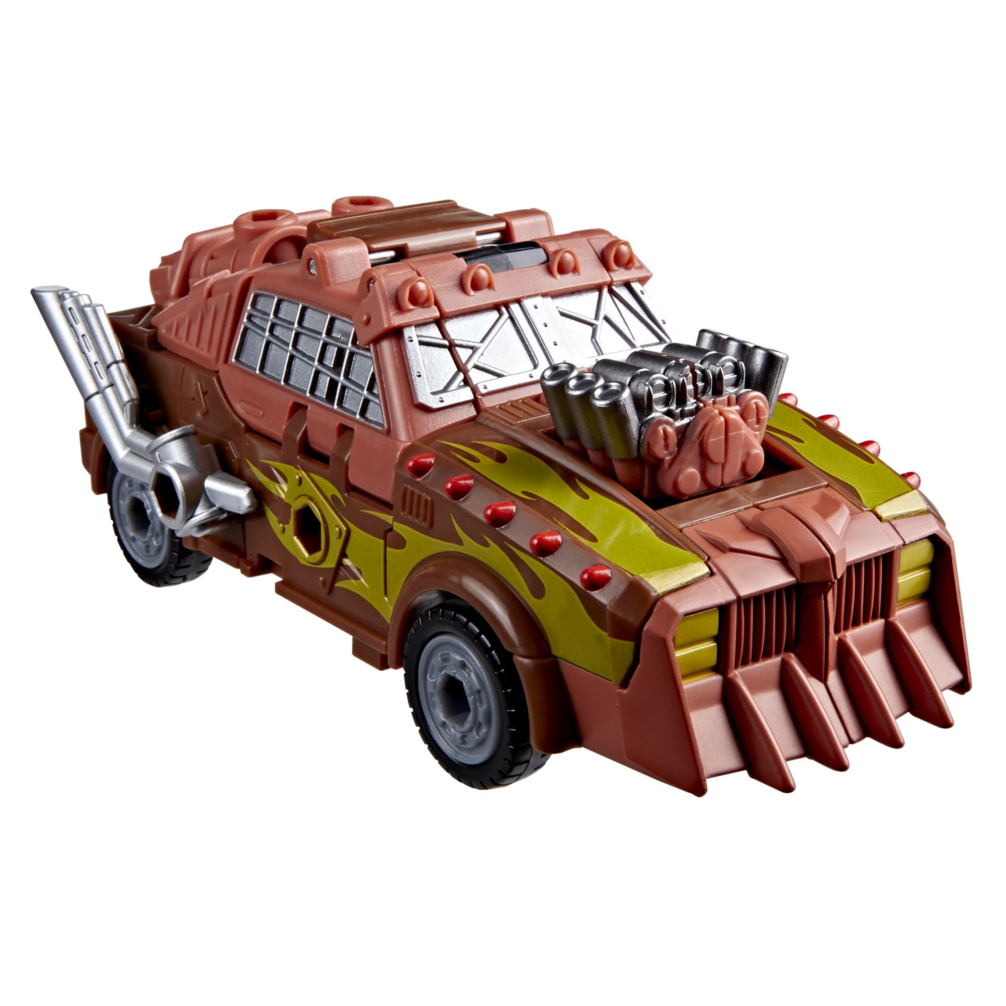Junkion Jalopy z kolekcji Transformers: Age of the Primes, 14-centymetrowa przekształcająca się figurka klasy Deluxe, zabawkowe roboty dla dzieci w wieku od 8 lat