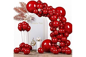 Balloons Unleashed: Exquisite Crimson Creations for Every Occasion