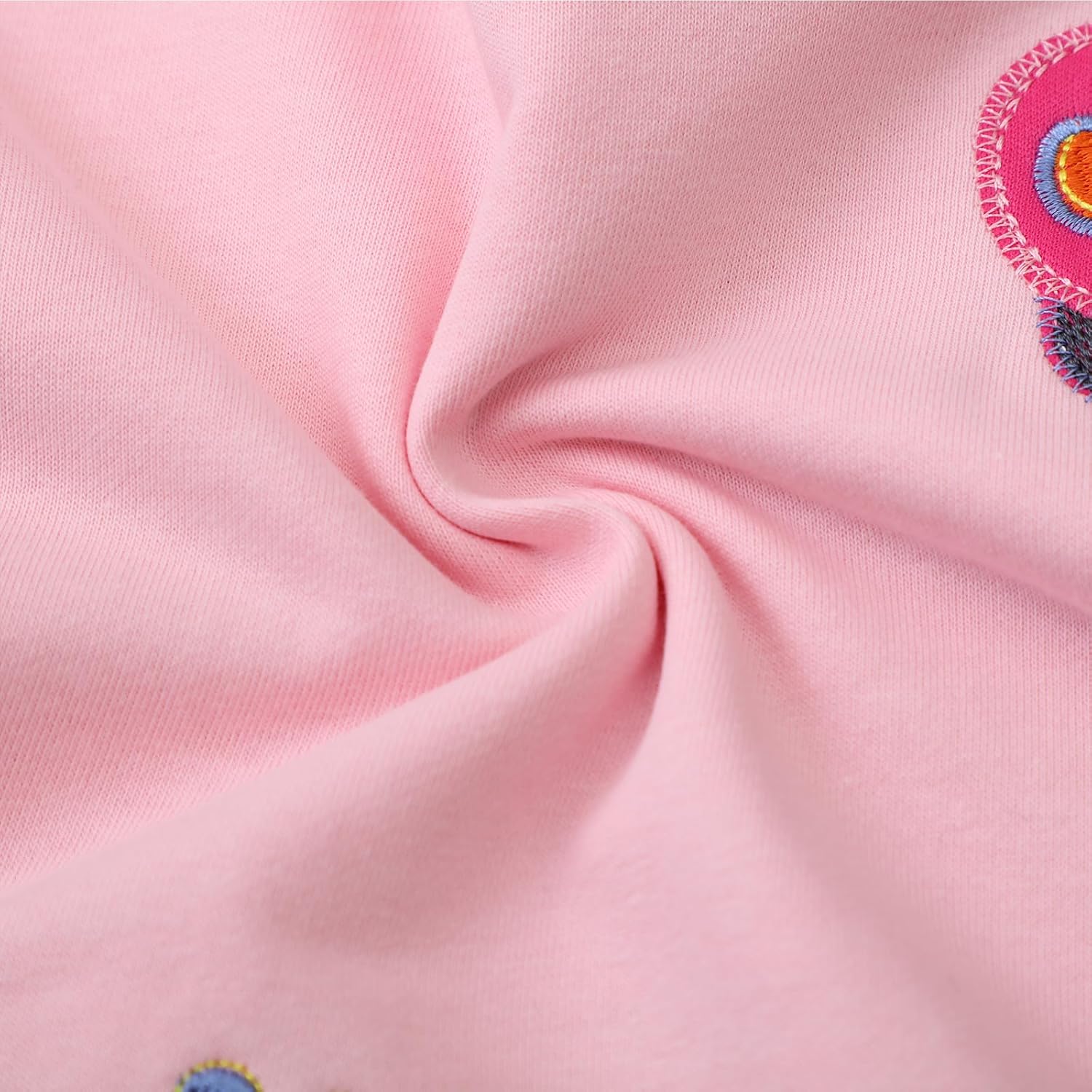 Toddler Girls Crewneck Sweatshirts Kids Long Sleeve Shirts Cotton.