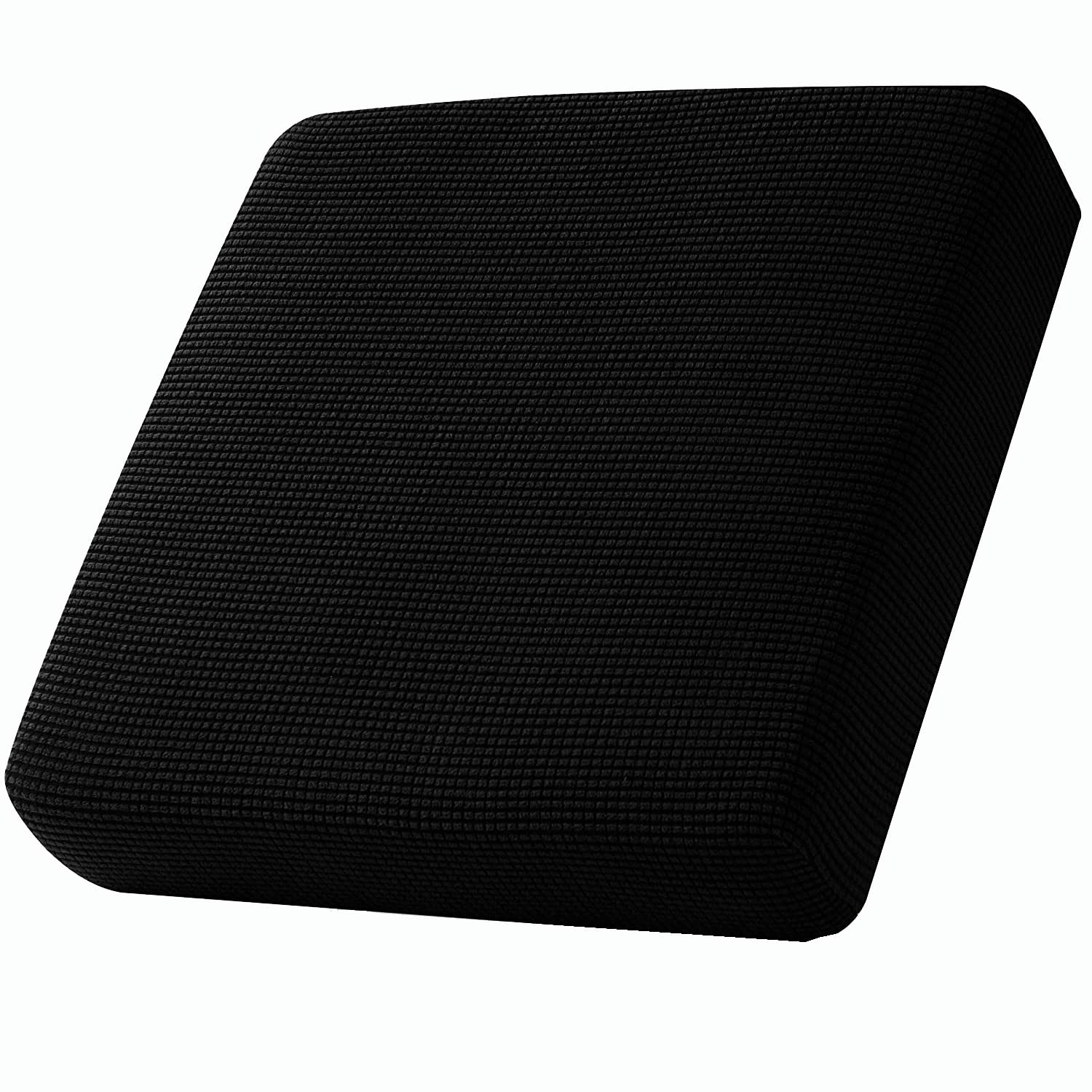 Housses de coussin de siège de canapé sur mesure pour protéger des animaux molleton noir
