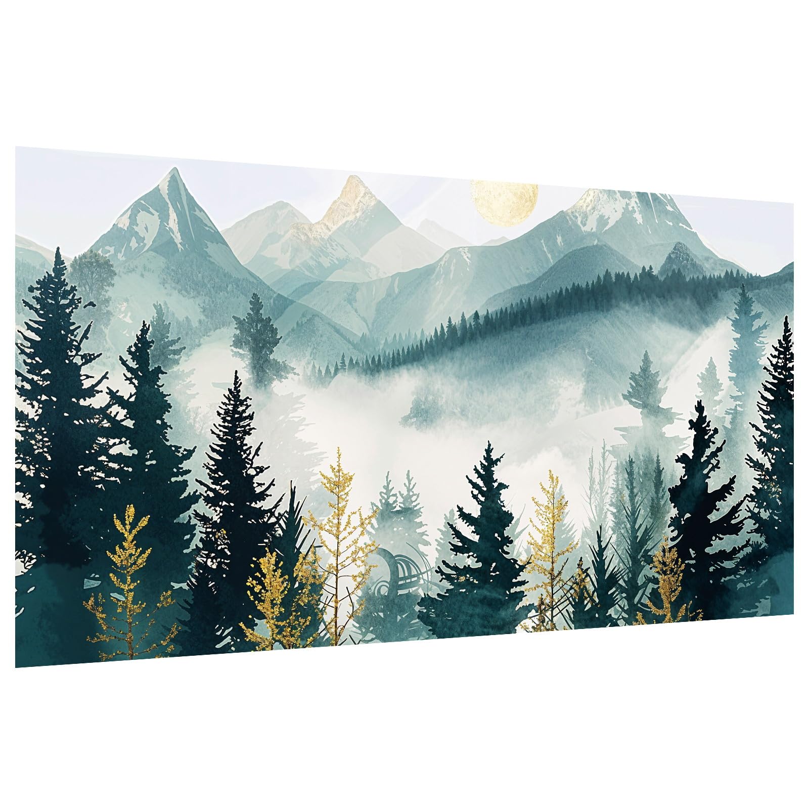 JOOZ Mountain Diamond Painting Kits for Adults 5D Large Landscape Diamond Art Kits for Adults Full Drill Forest Diamond Art Painting Kits Gem Art Kits